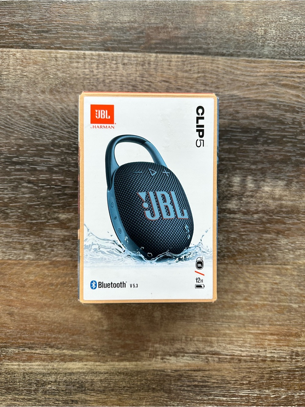 JBL Clip 5 Portable Bluetooth Speaker - Dark Blue